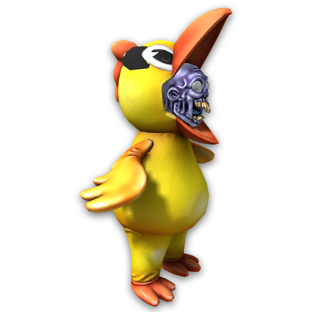 卡通僵尸包低聚虚幻|准备好unity游戏3d模型