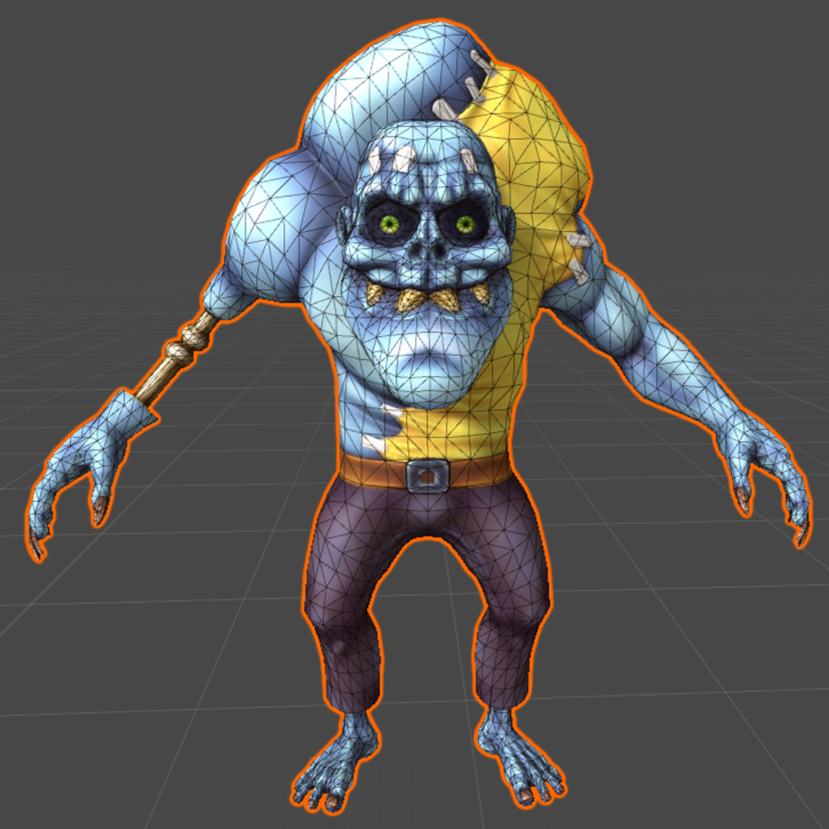 Unity zombie