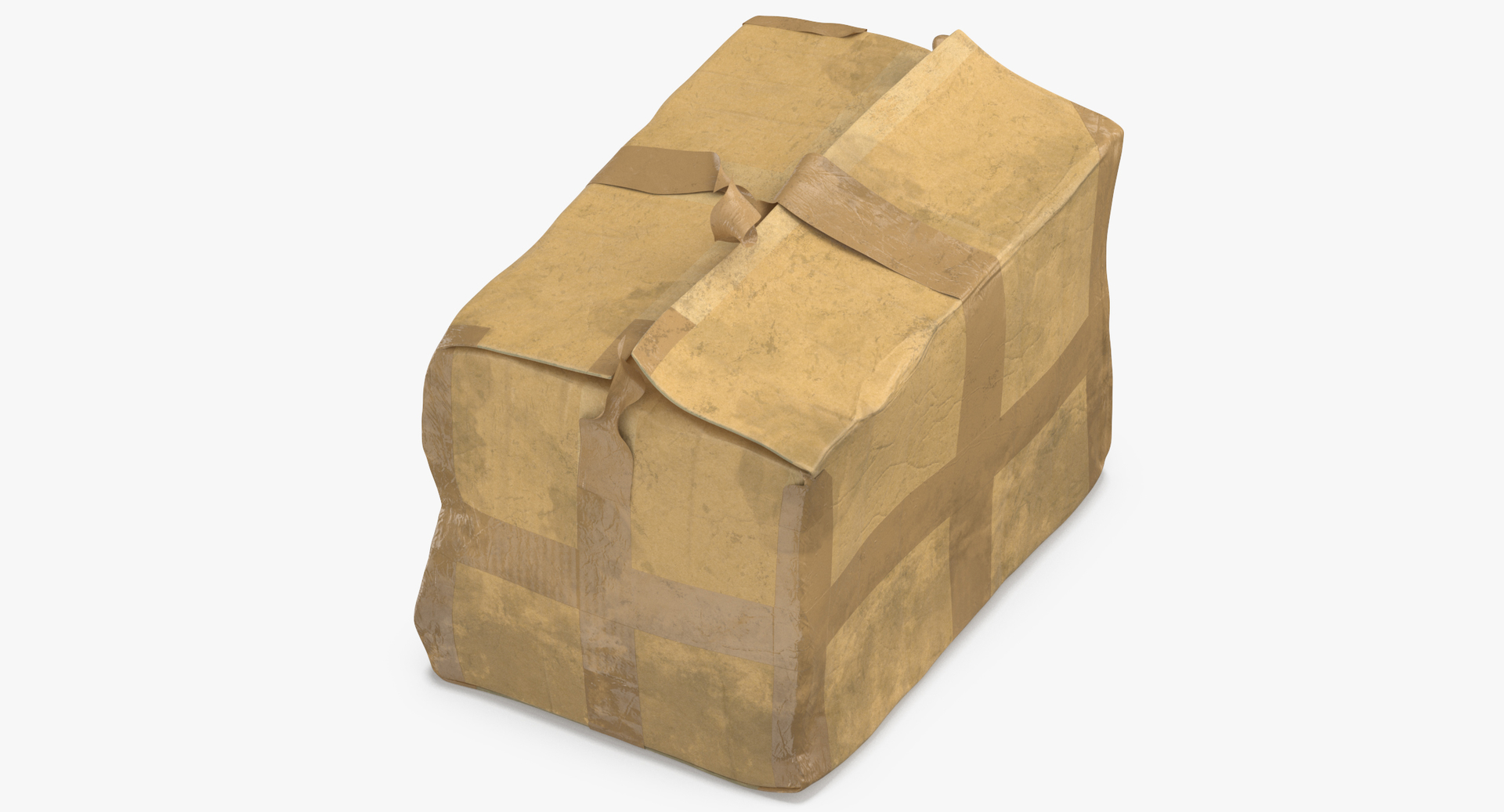 3D old damaged cardboard boxes TurboSquid 1493070