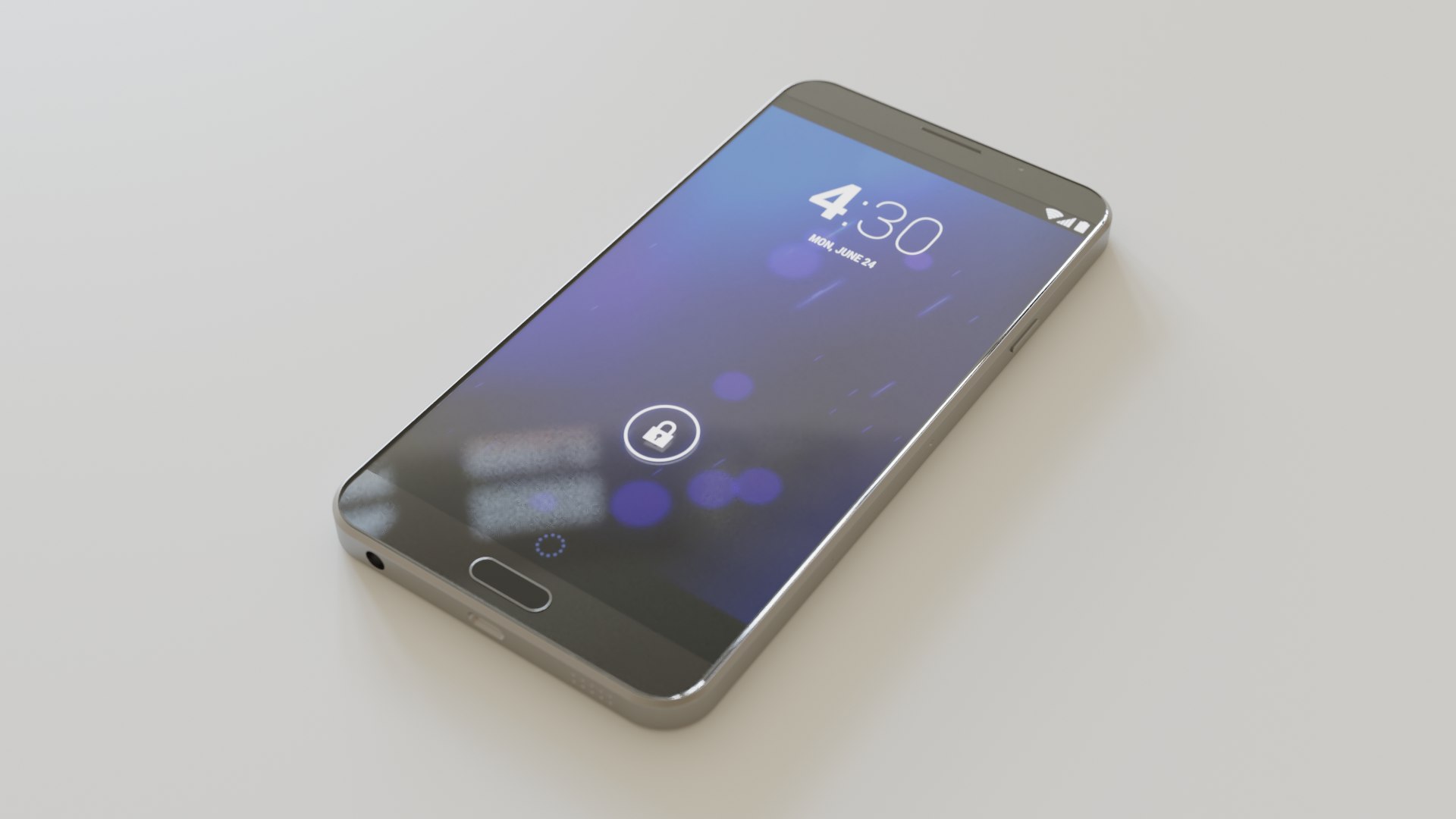 3D blender smartphone model TurboSquid 1493057