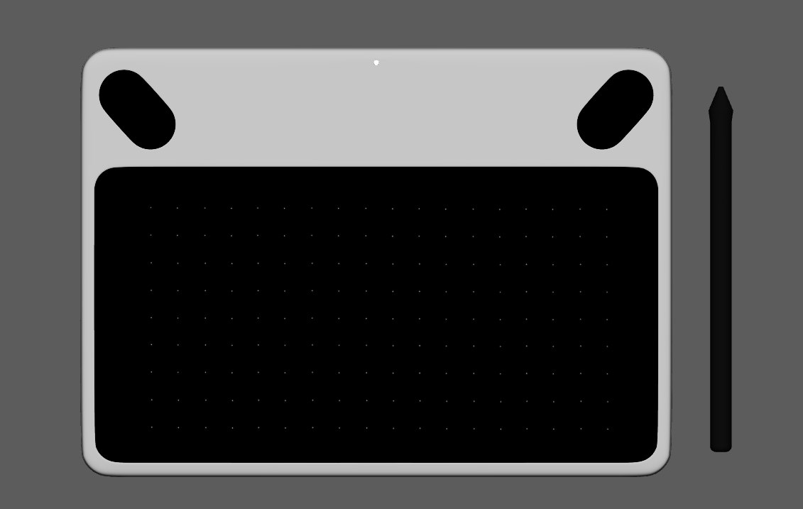 drawing tablet 3d model