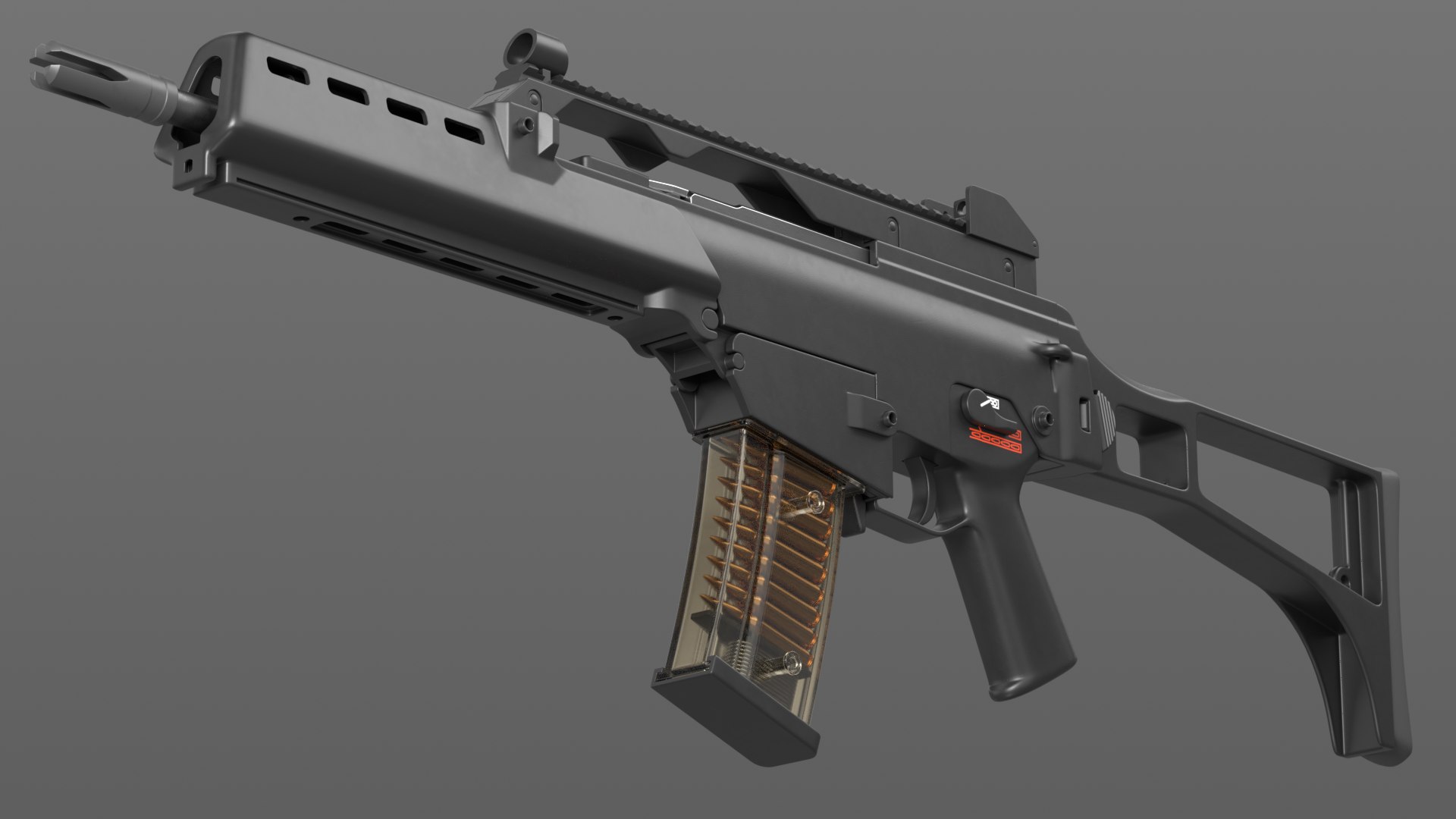 H k g36k 3D model - TurboSquid 1492247