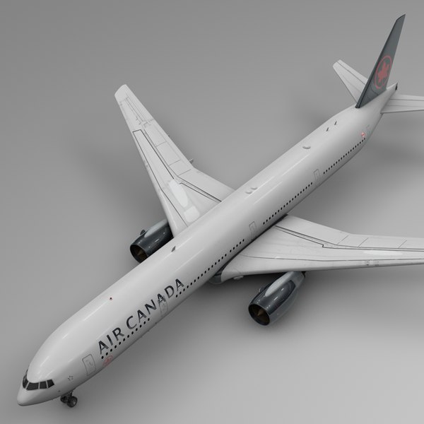加拿大航空_波音777-300ER_L5243D模型- TurboSquid 1493201