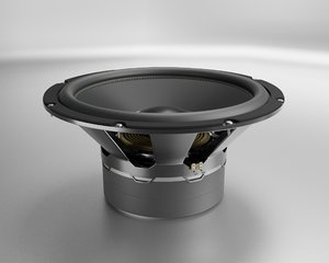 subwoofer speaker 3D model
