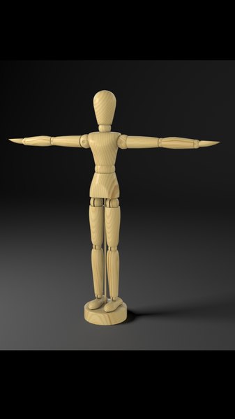 art mannequin 3d model