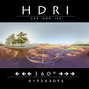 HDRI RUNNING TRACK FINISH