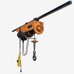 3D Hoist Models | TurboSquid