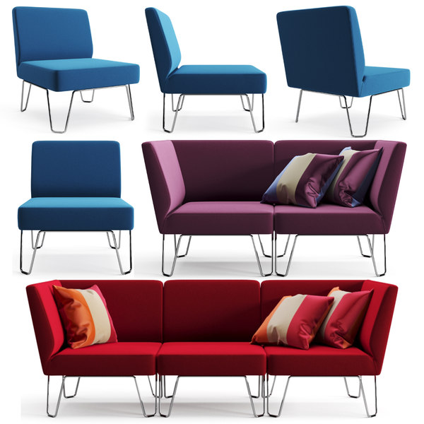 3D furniture sofa