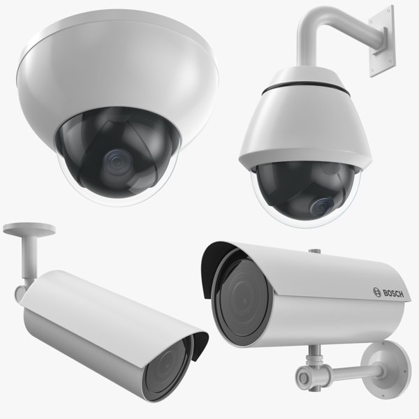 security cameras 3D
