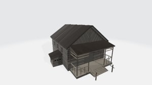 ranger station - 3D model
