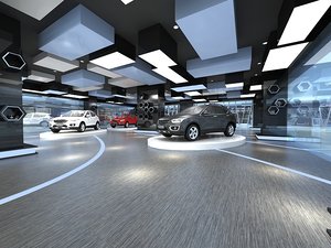 3D Showroom Models | TurboSquid