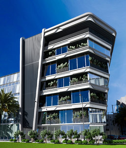 Modern Building in Baghdad