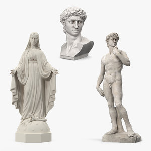 3D stone statue 2