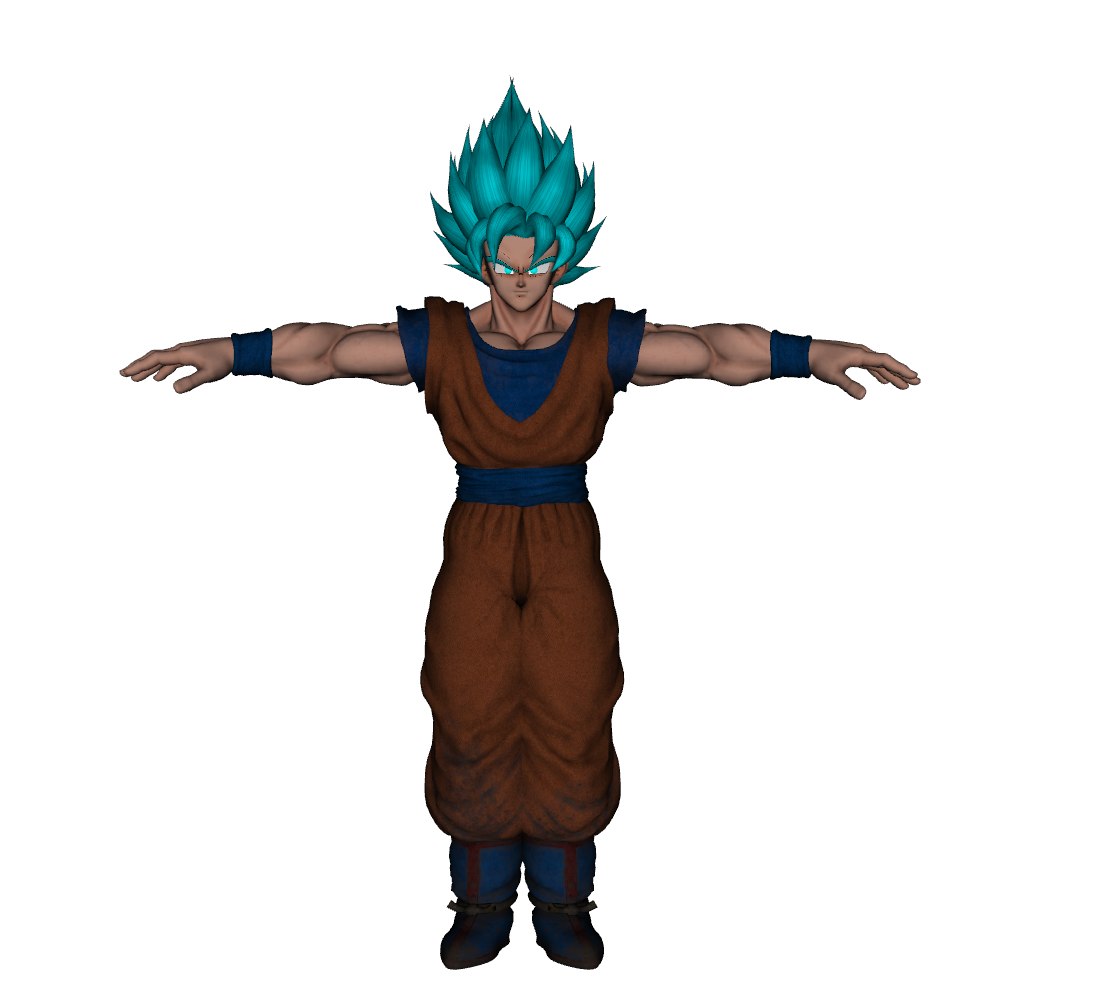 goku 3d printer model