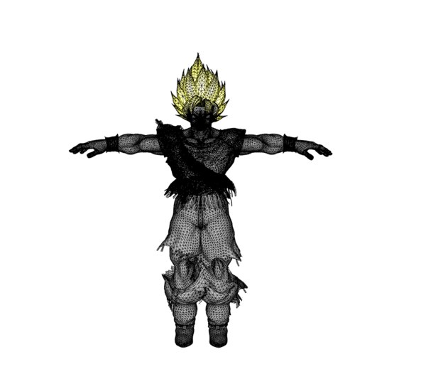 Super goku jump 3D model - TurboSquid 1494245