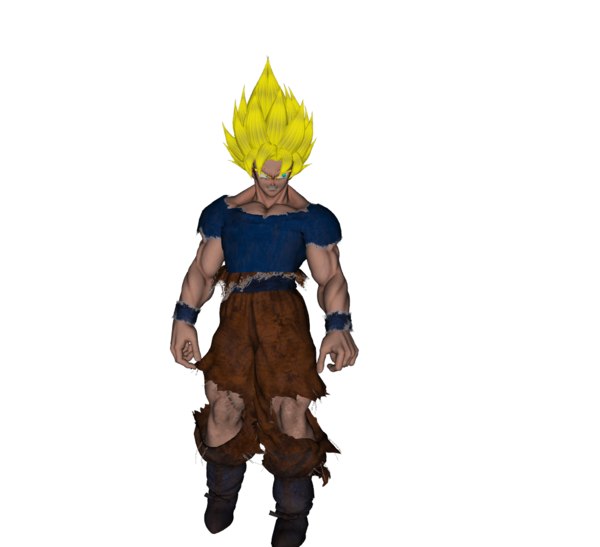 Super goku jump 3D model - TurboSquid 1494245