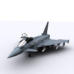 3D euro fighter typhoon