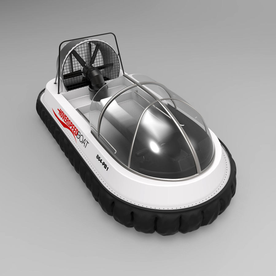 3D Hovercraft Modelled Model - TurboSquid 1494392