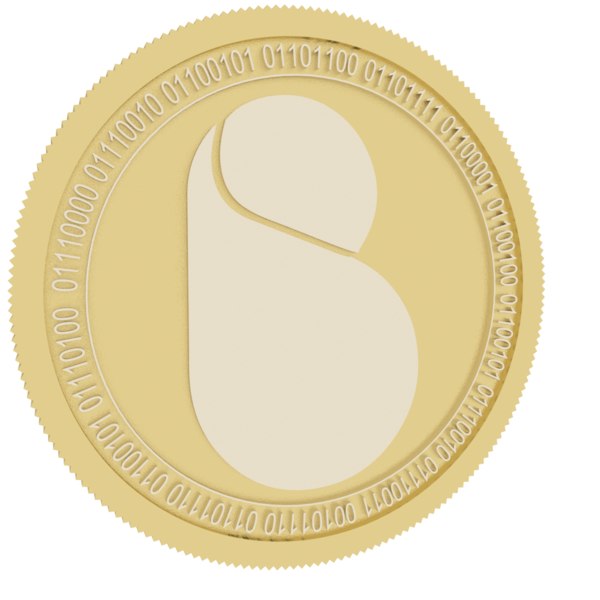 bottos gold coin 3D