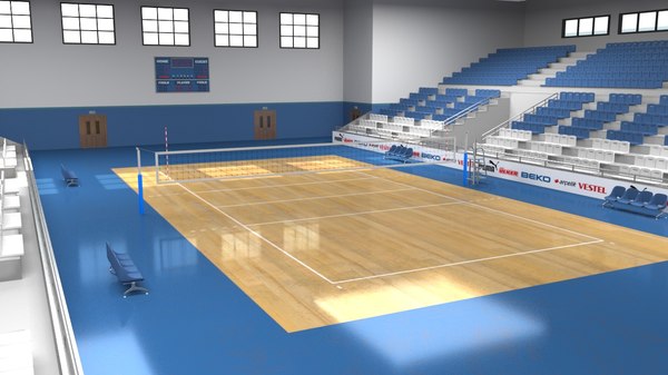 Realistic school gym 3D model - TurboSquid 1494870