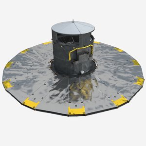 3D model gaia space observatory