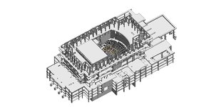 structural opera 3D model