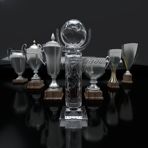 3D model trophy cup