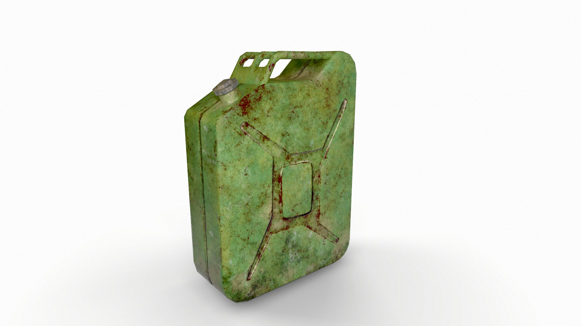 3D gas canisters TurboSquid 1495668