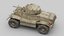 ww2 aec mk1 armored car 3D model