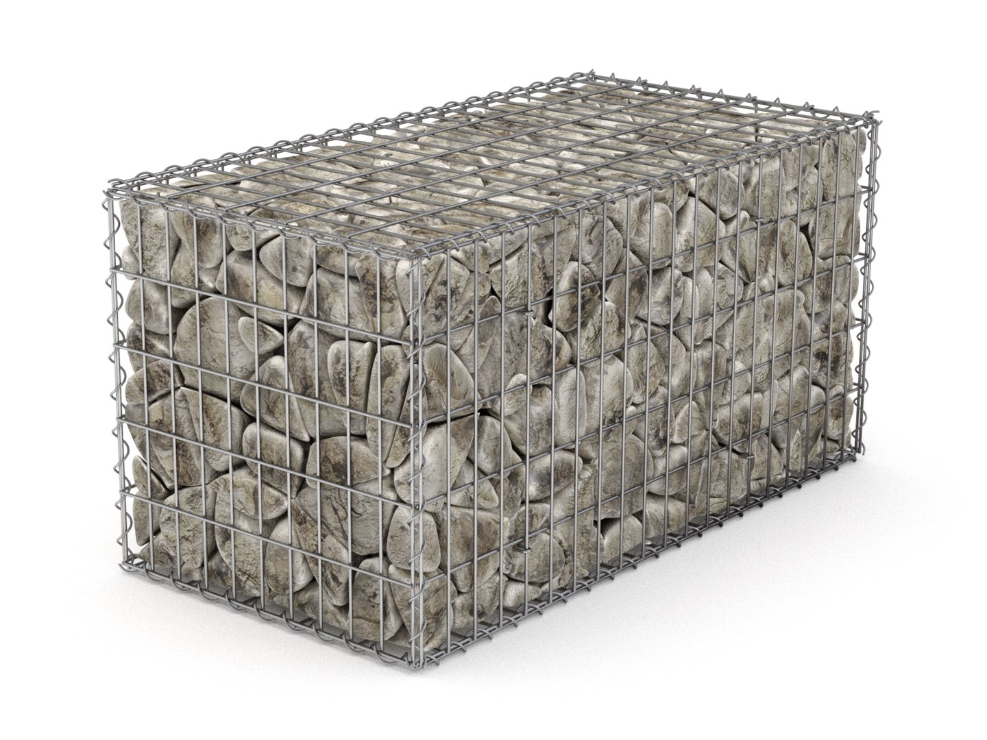 3D basket gabion model - TurboSquid 1495771