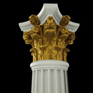 3D model column architecture