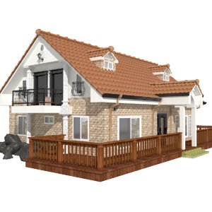 3D housing model