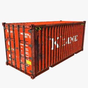 shipping container 3D model