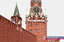 moscow kremlin spasskaya tower model
