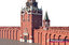 moscow kremlin spasskaya tower model