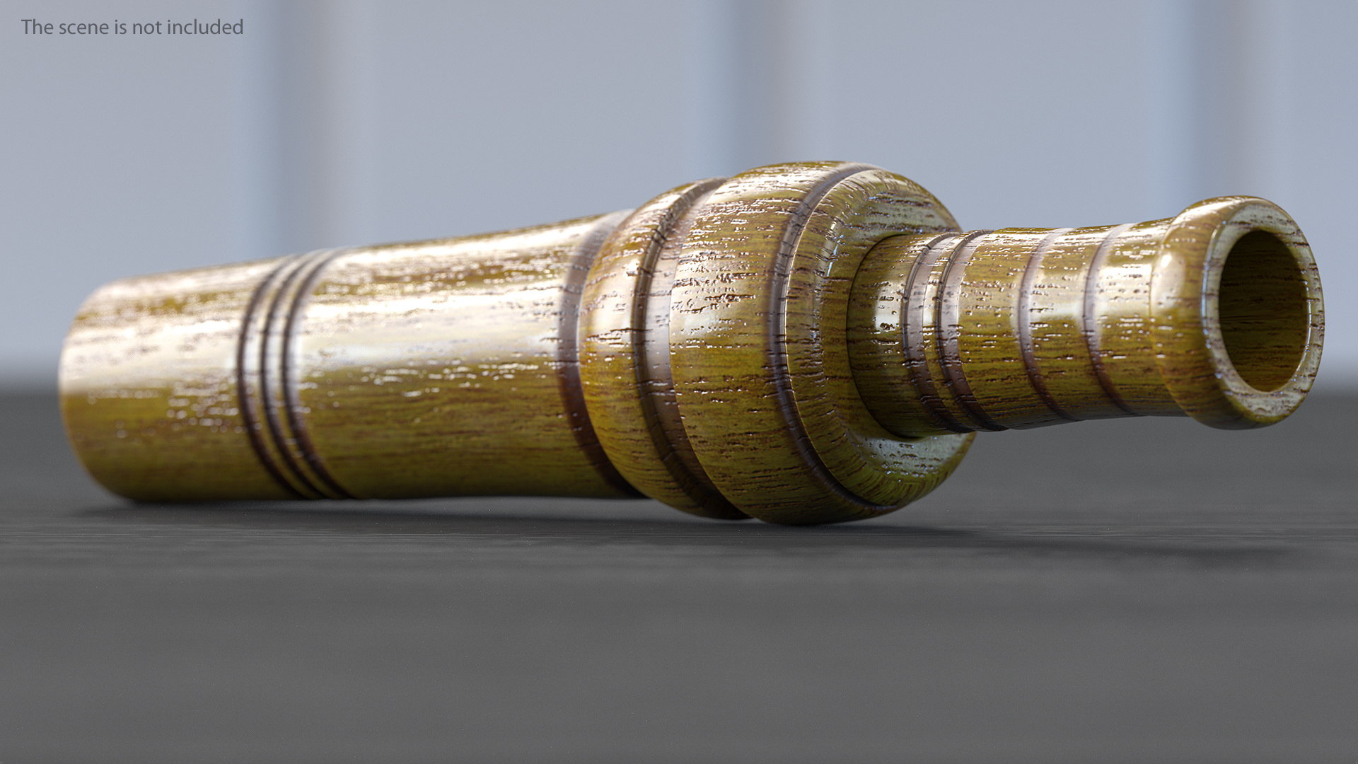 Outdoor wood duck whistle 3D model TurboSquid 1496527