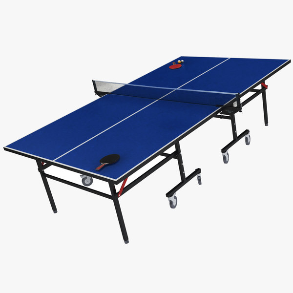 3D model ping pong table