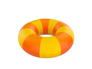 inflatable pool float ring 3D