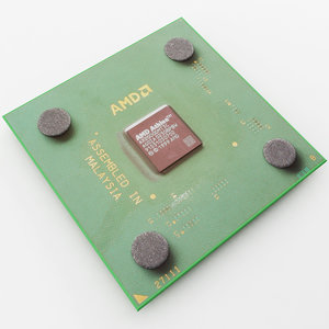 amd athlon cpu 3D model