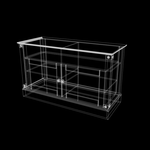 Sauder Carson Forge Möbel 3D-Modell - TurboSquid 1220519