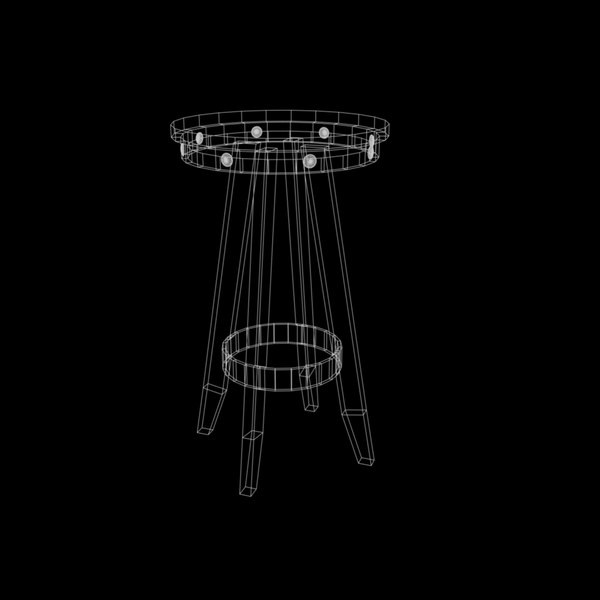 Sauder Carson Forge Möbel 3D-Modell - TurboSquid 1220519