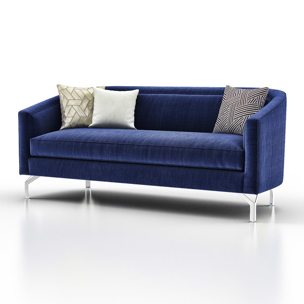 Annette Cabriole Sofa Model Turbosquid 1497490 Annette Cabriole Sofa Model