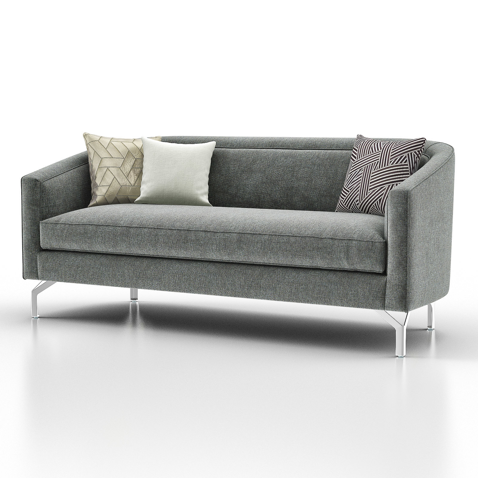 Annette Cabriole Sofa Model Turbosquid 1497490 Annette Cabriole Sofa Model