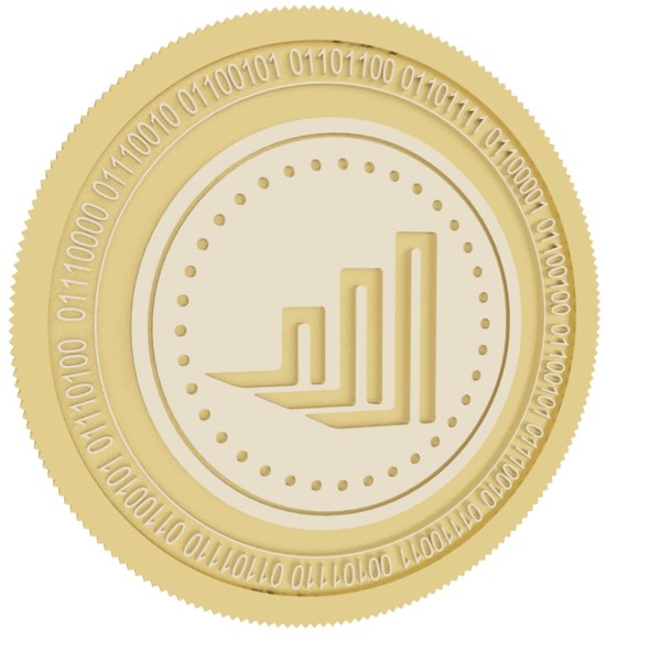 3D idex gold coin