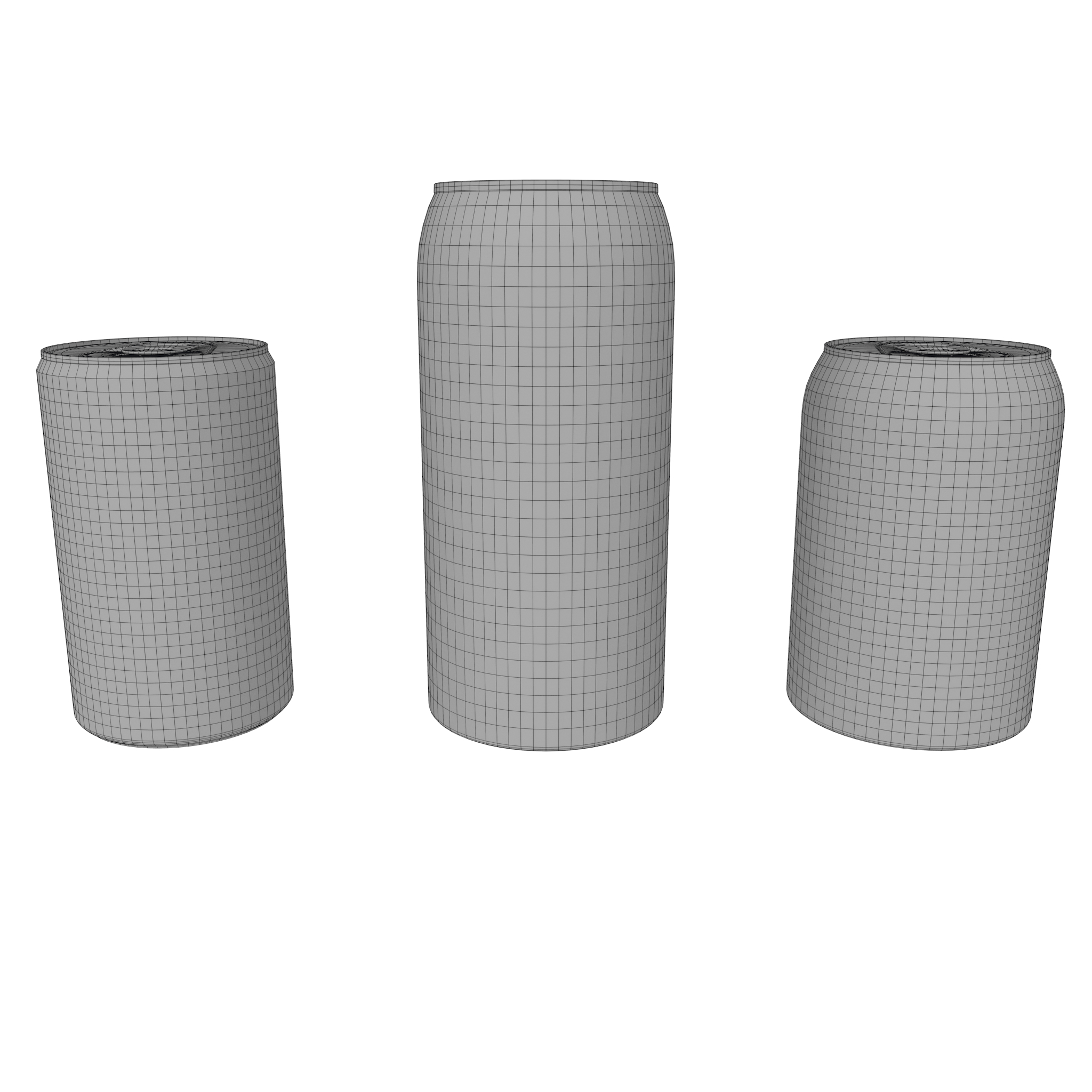 sodacans set 3d model