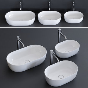 unica washbasin 3D