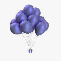 3D flying gift model