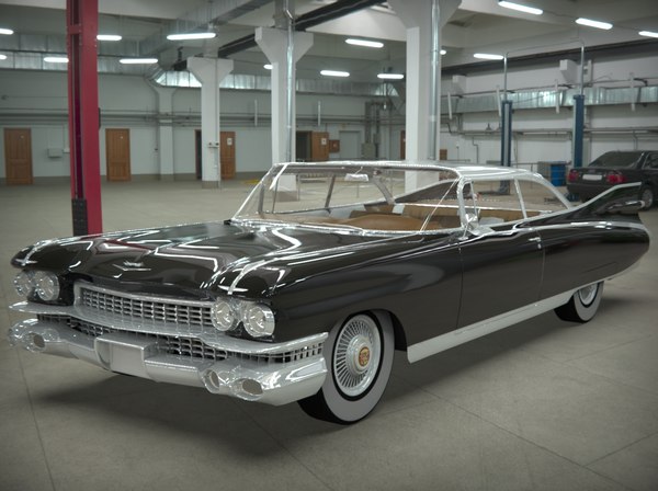 Cadillac coupe de ville 1959 Modelo 3D - TurboSquid 1498084