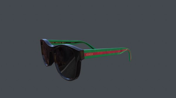 Gucci glasses gg0341s 3D model 