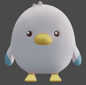 plush bird model